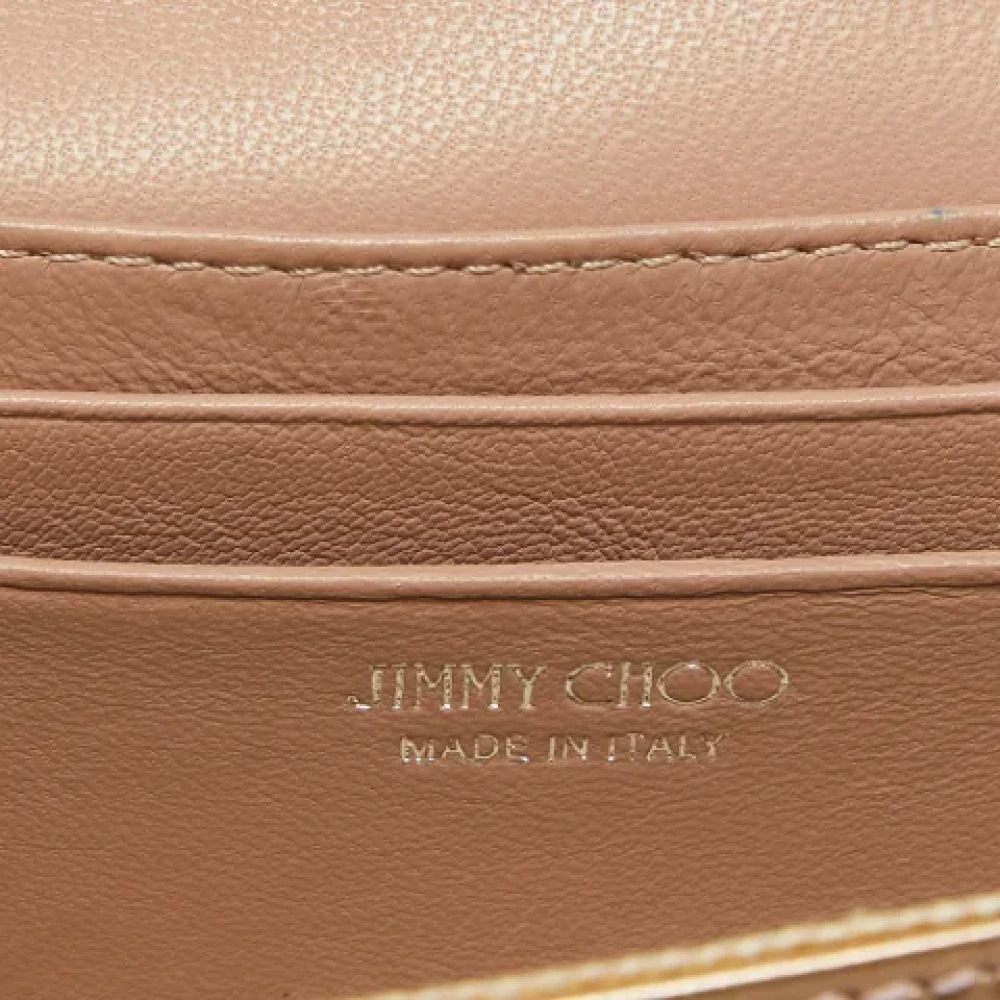 Jimmy Choo Pre-owned Suede shoulder-bags Pink Dames