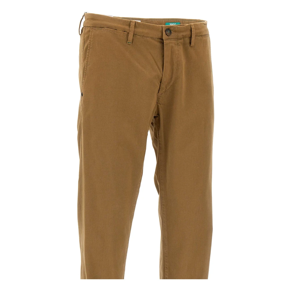 Re-Hash Bruine Casual Broek Brown Heren