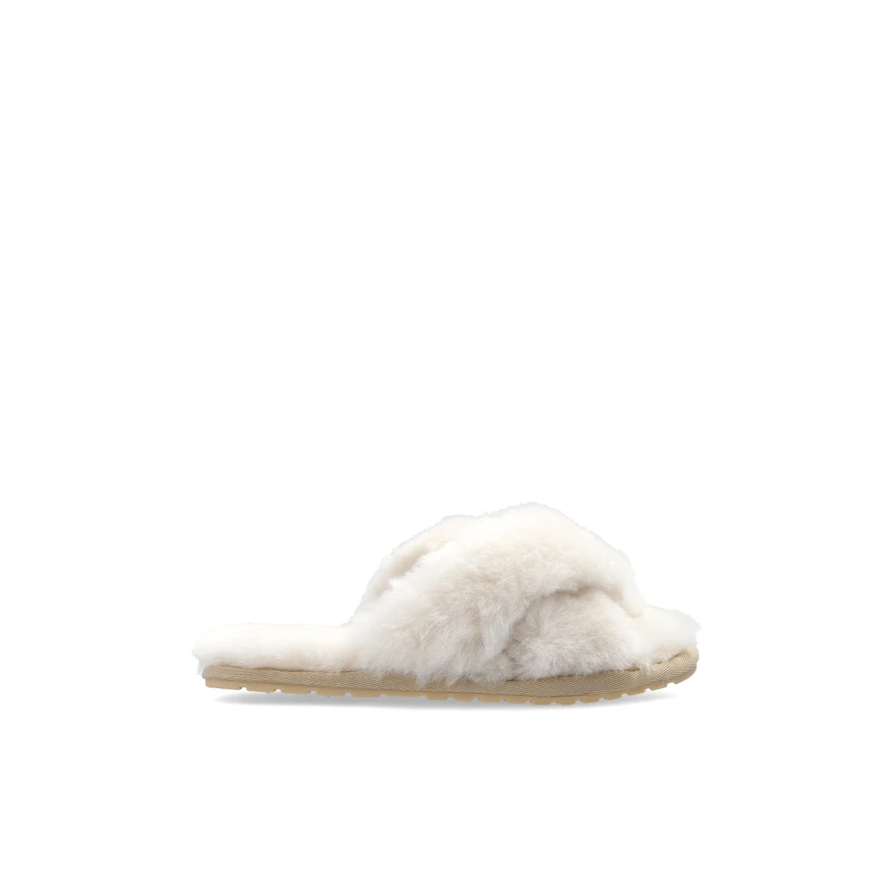 Emu Women's Beige Slippers, 4 Uk, Mayberry Slides