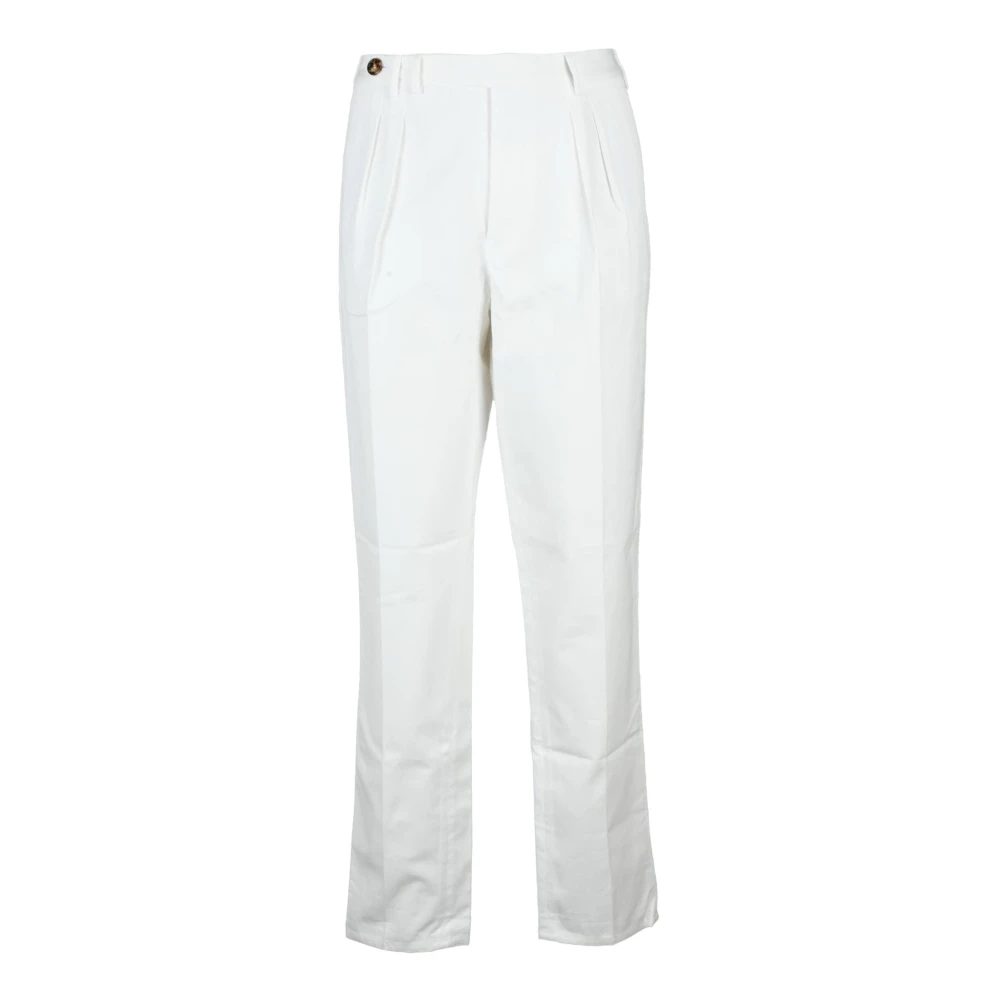 Trousers > Straight Trousers - - Brunello Cucinelli - Modalova