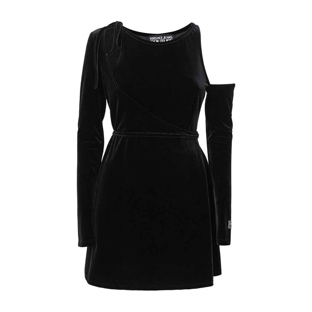Versace Jeans Couture Short Dresses Black Dames