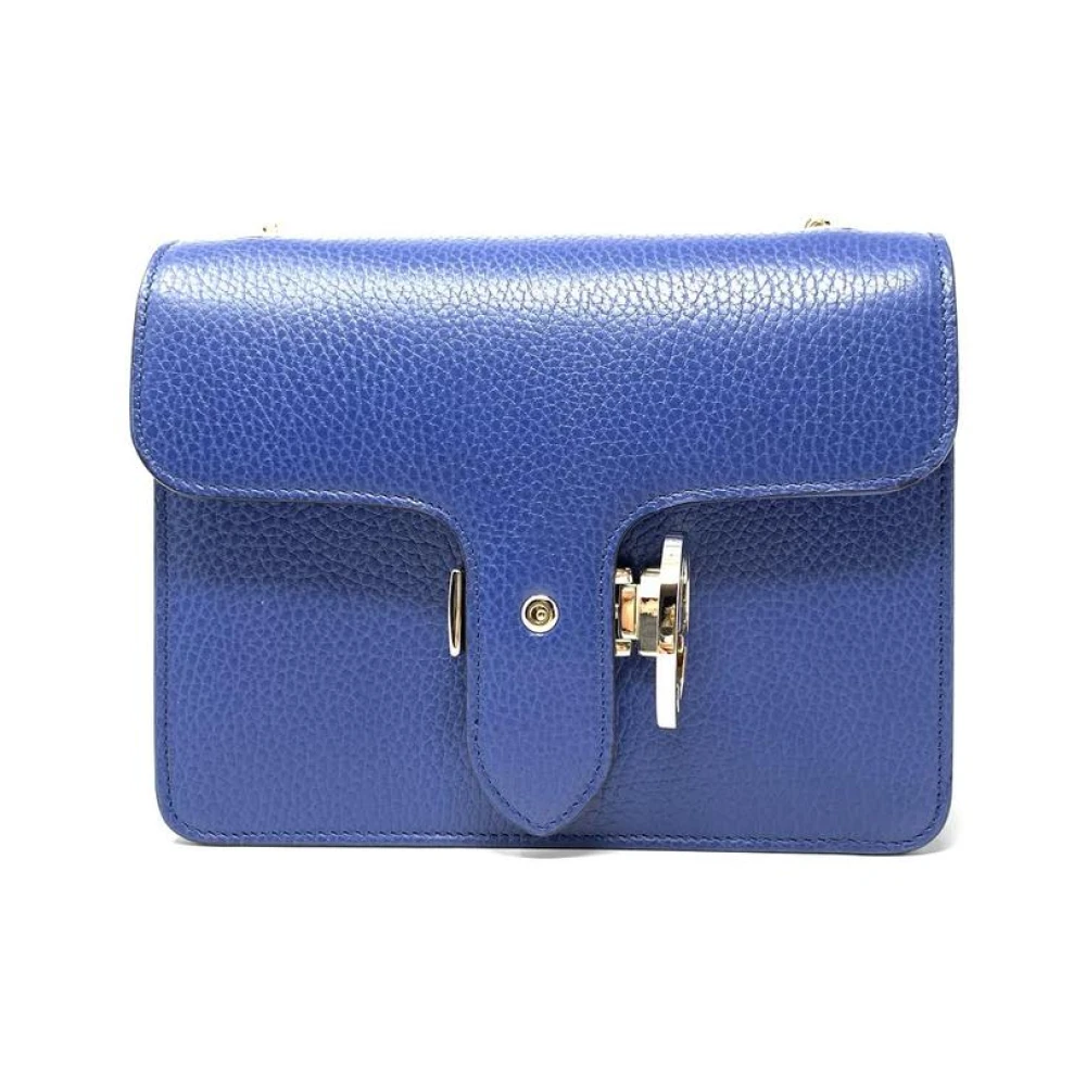Gucci Kleine Interlocking Crossbody Bag Blue Dames