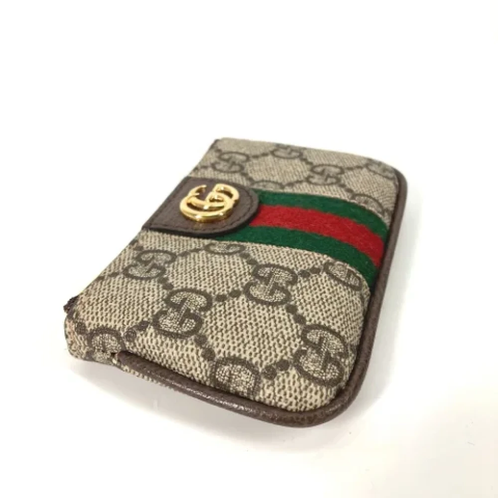 Gucci Vintage Pre-owned Fabric home-office Beige Dames