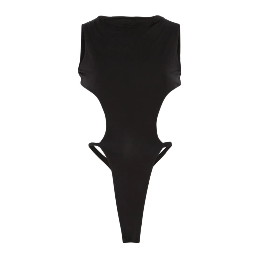 Entire Studios Eco Bodysuit Luchtvervuiling Black Dames
