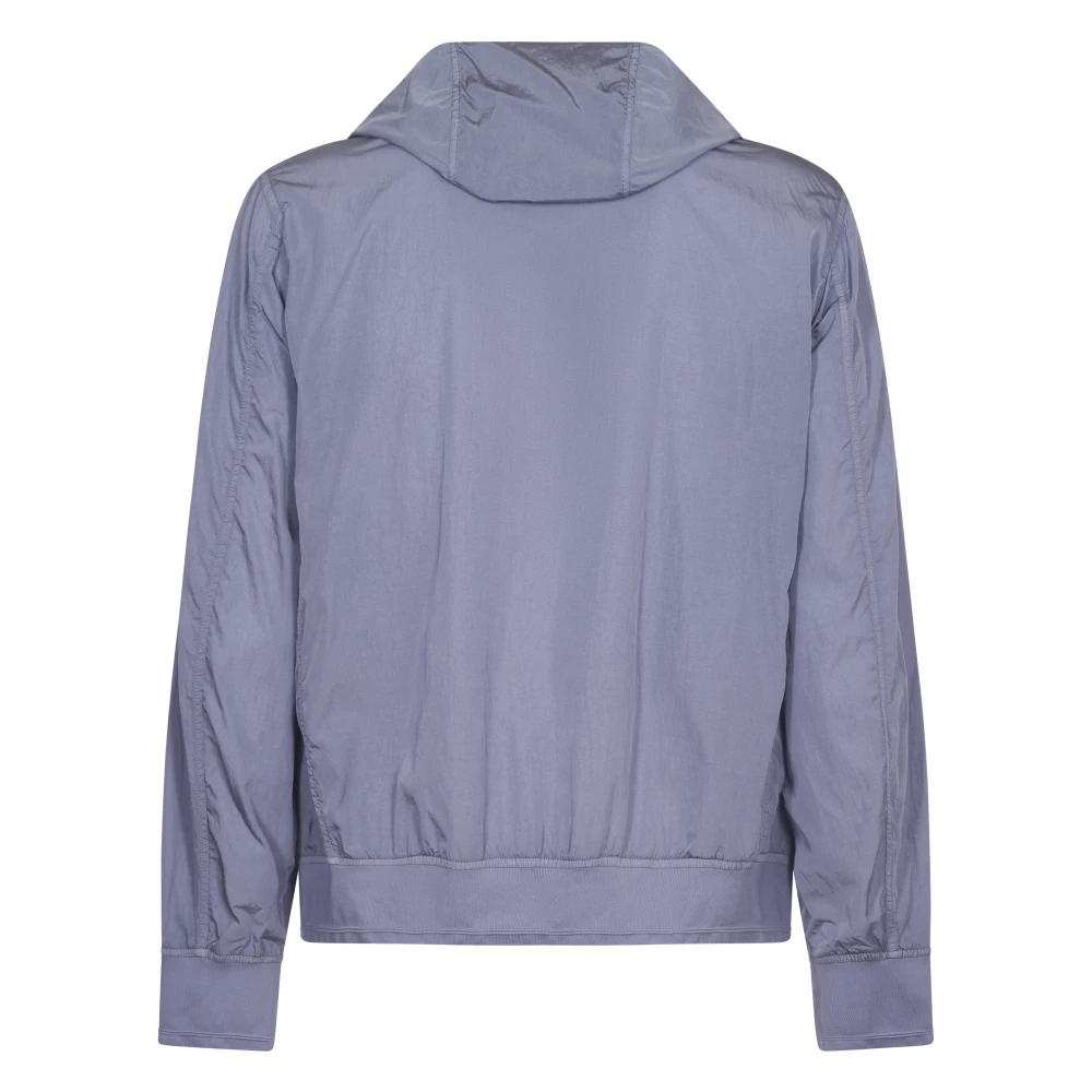 C.P. Company Chrome-R Lens Hooded Jas Blue Heren