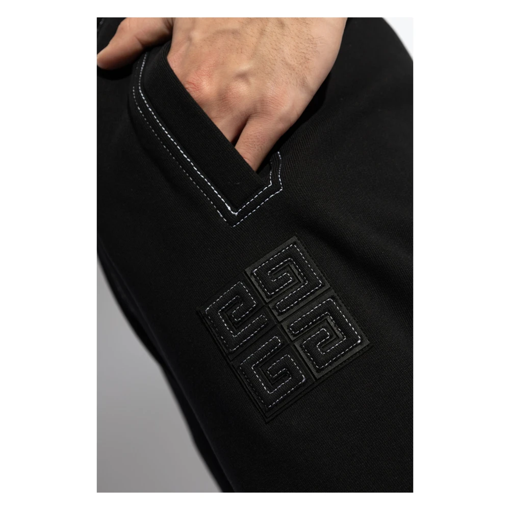 Givenchy Zwart-witte joggingbroek Black Heren