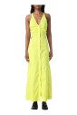 robe-maxi-jaune-fermeture-bouton