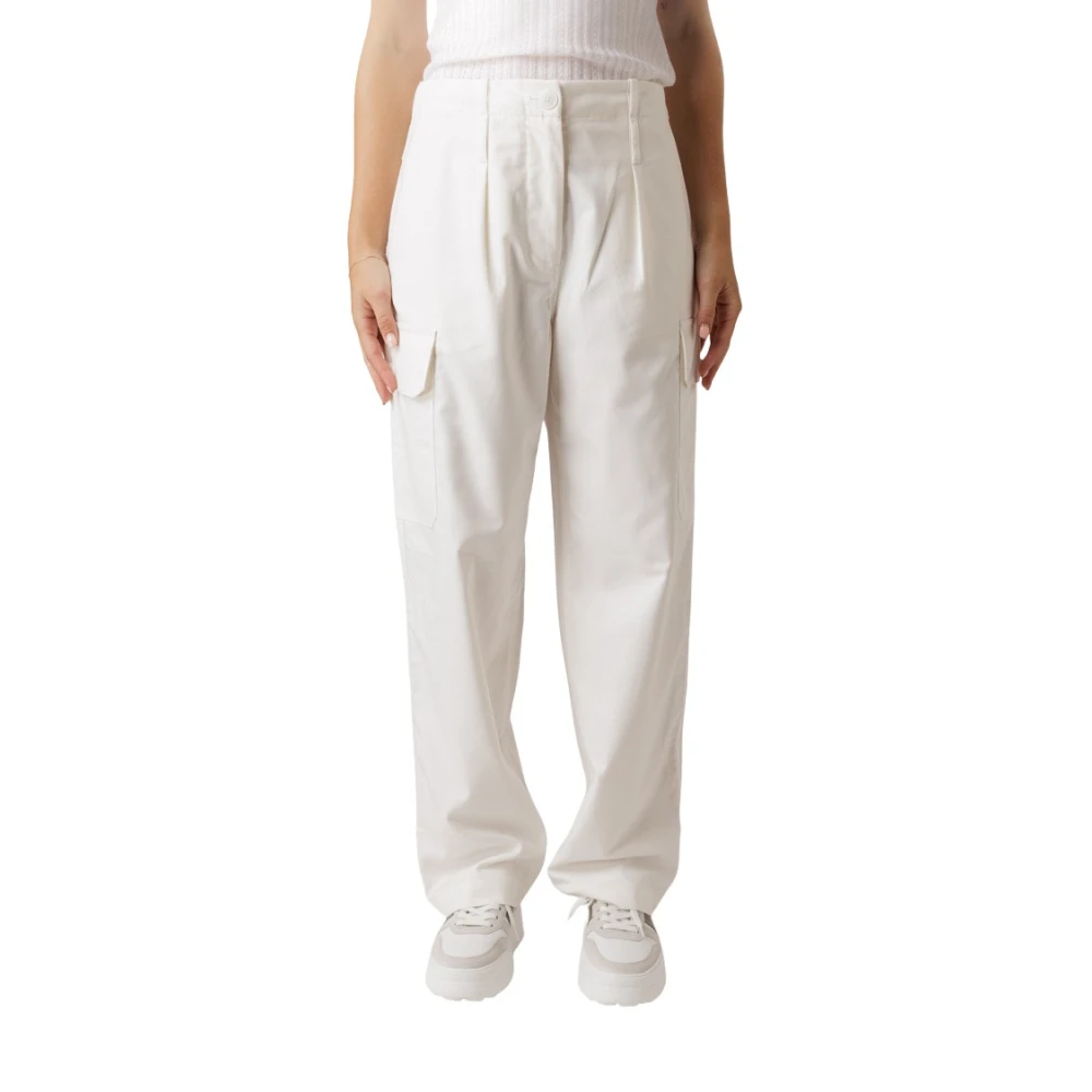 Samsøe Cargo Broek Solitary Star Beige Dames