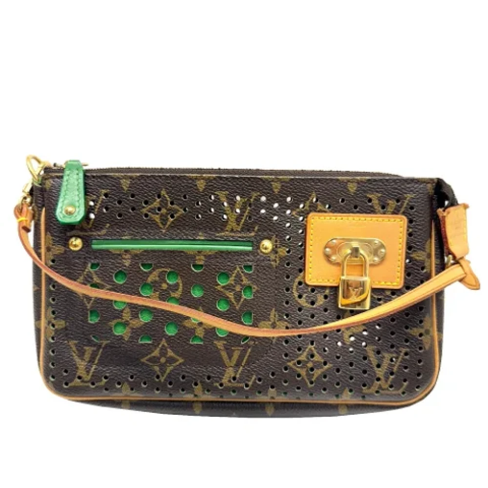 Louis Vuitton Vintage Pre-owned Plastic louis-vuitton-bags Brown Dames