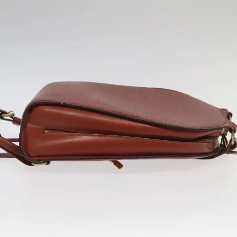 Louis Vuitton Vintage Pre-owned Leather backpacks Brown Dames