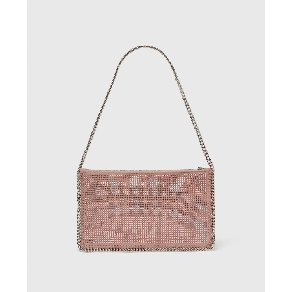 Stella Mccartney Kristal Hotfix Pochette in Oudroze Pink Dames