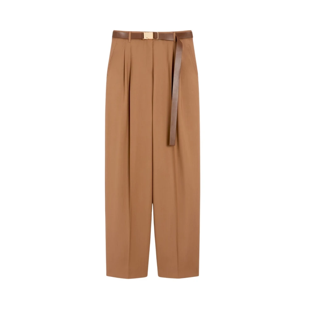 Trousers > Wide Trousers - - Max Mara Studio - Modalova