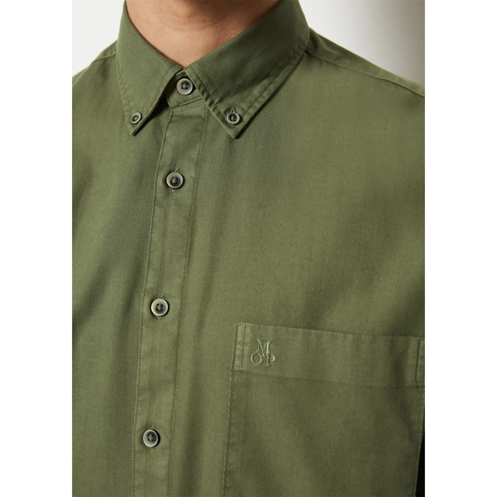 Marc O'Polo Gewoon overhemd Green Heren