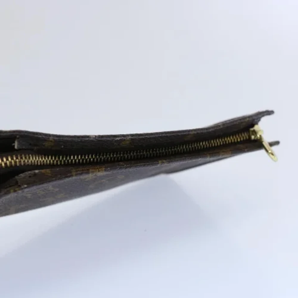 Louis Vuitton Vintage Pre-owned Canvas clutches Brown Dames