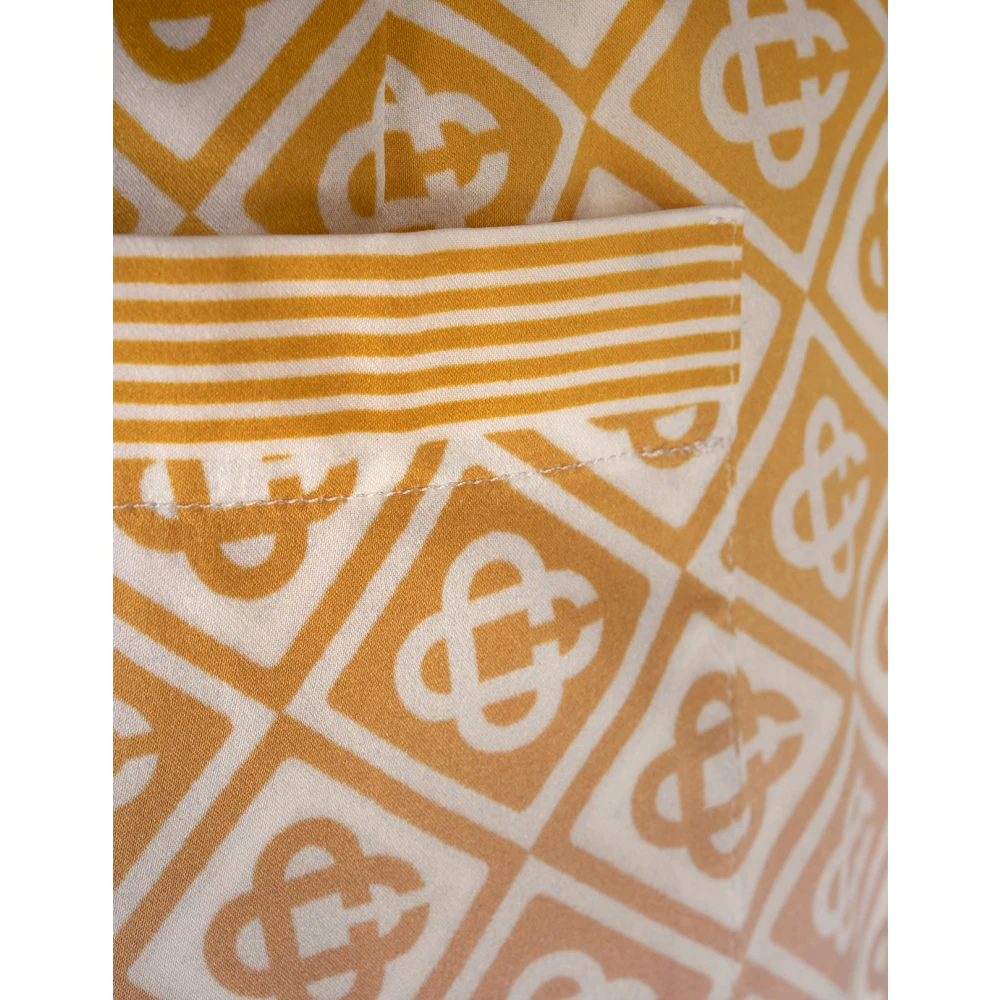 Casablanca Gradient Monogram Zijden Shorts Multicolor Dames