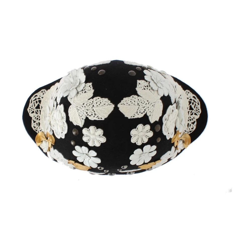 Dolce & Gabbana Women's Black Cloche Hat