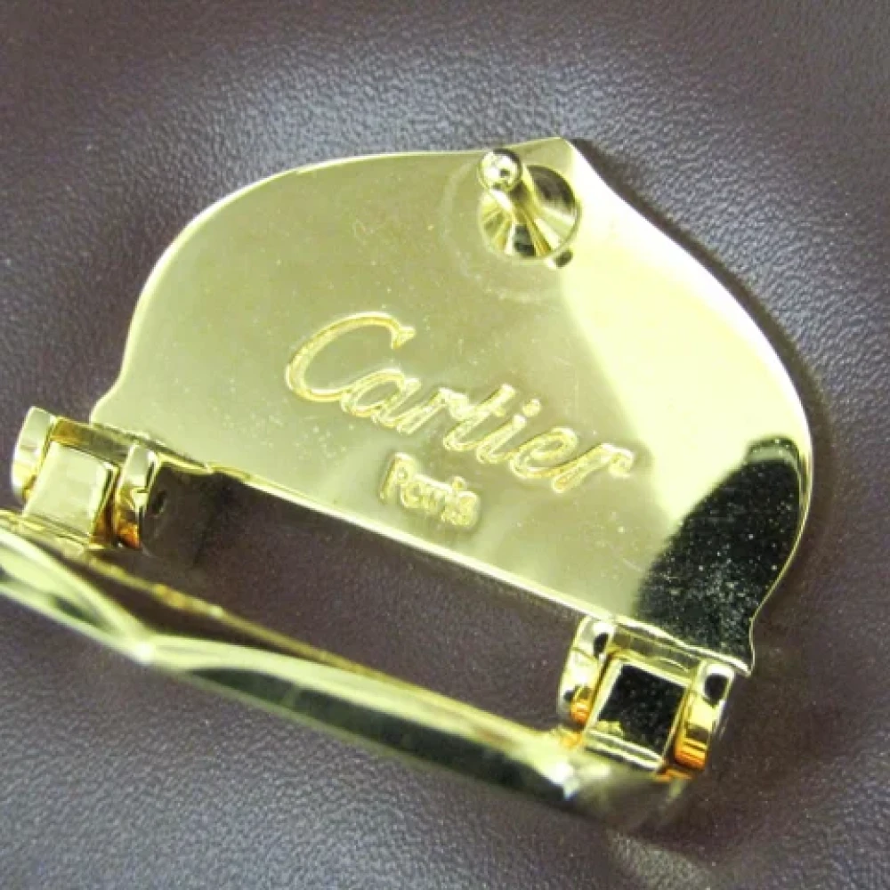 Cartier Vintage Pre-owned Leather shoulder-bags Red Dames