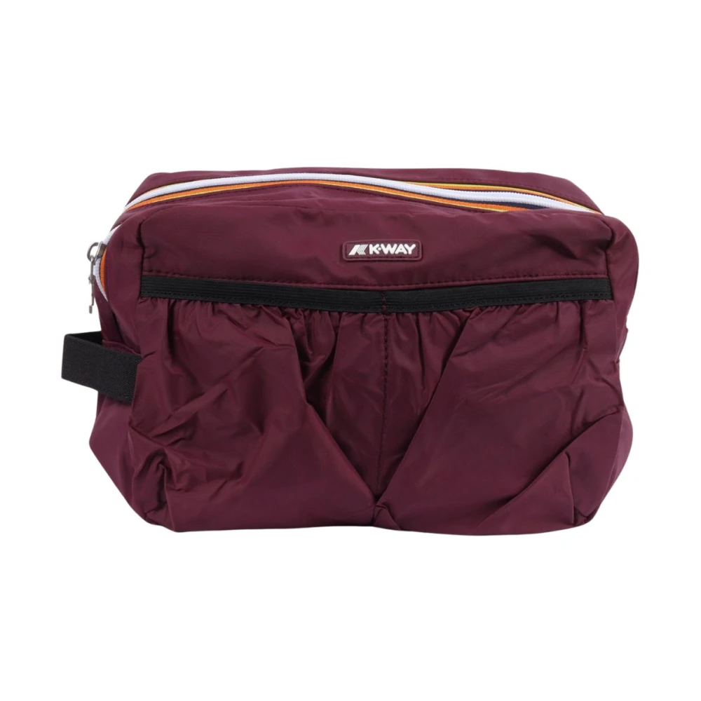 K-Way Unisex Purple Albas Beauty Case - Toilet Bags - One Size - Bags