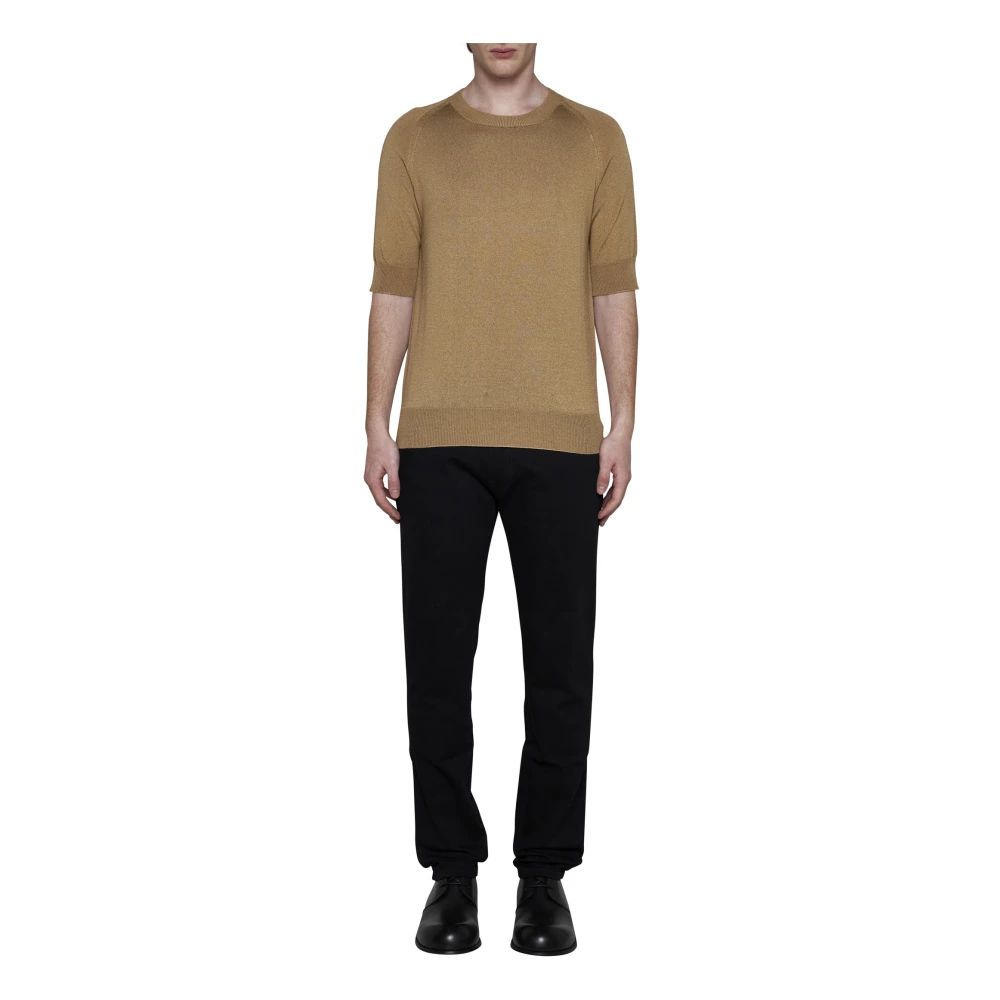 PT Torino Rope Sweaters Capsule Collectie Brown Heren