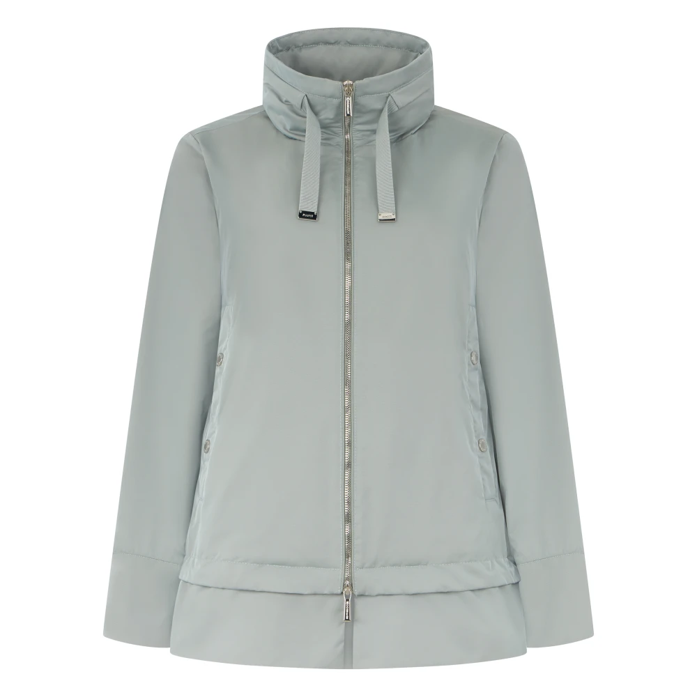 Moorer Women's Gray Lightweight Jacket - Light Jackets - Xs - Jackets