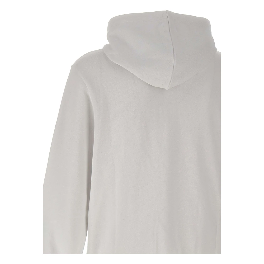 Sun68 Heren Katoenen Sweatshirt Wit & Lichtblauw White Heren