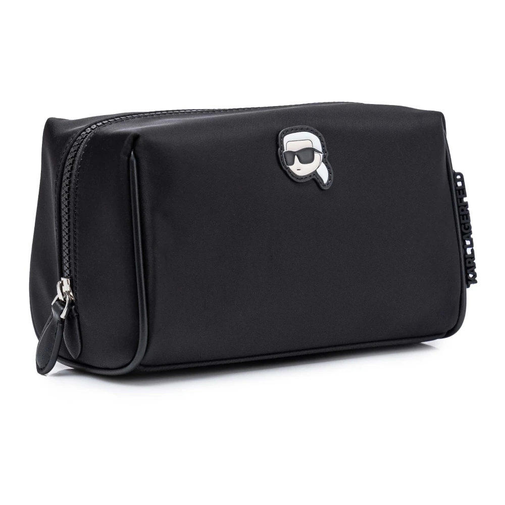 Karl Lagerfeld Elegante Cosmetische Tas 230W3218.Dd-999 Black Dames