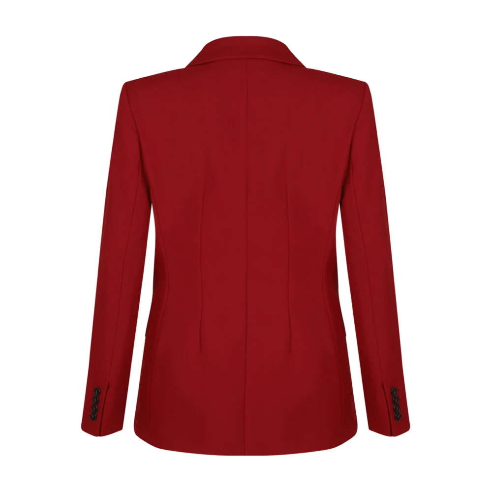 Marella Rode double-breasted blazer Red Dames