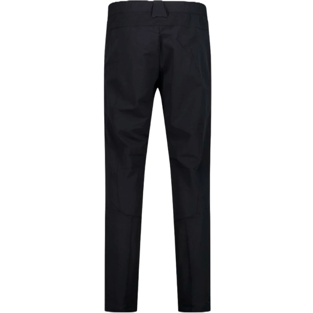 CMP Zwarte elastische broek waterafstotend Black Heren