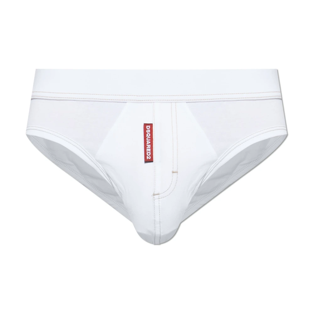 Dsquared2 Hombre Blanco Ropa Interior, Talla: 2XL