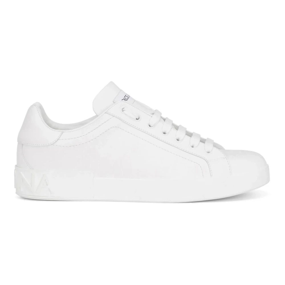 Dolce & Gabbana Vita platta skor White, Herr