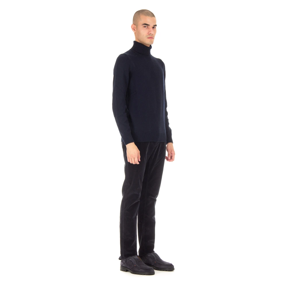 Gran Sasso Turtlenecks Blue Heren