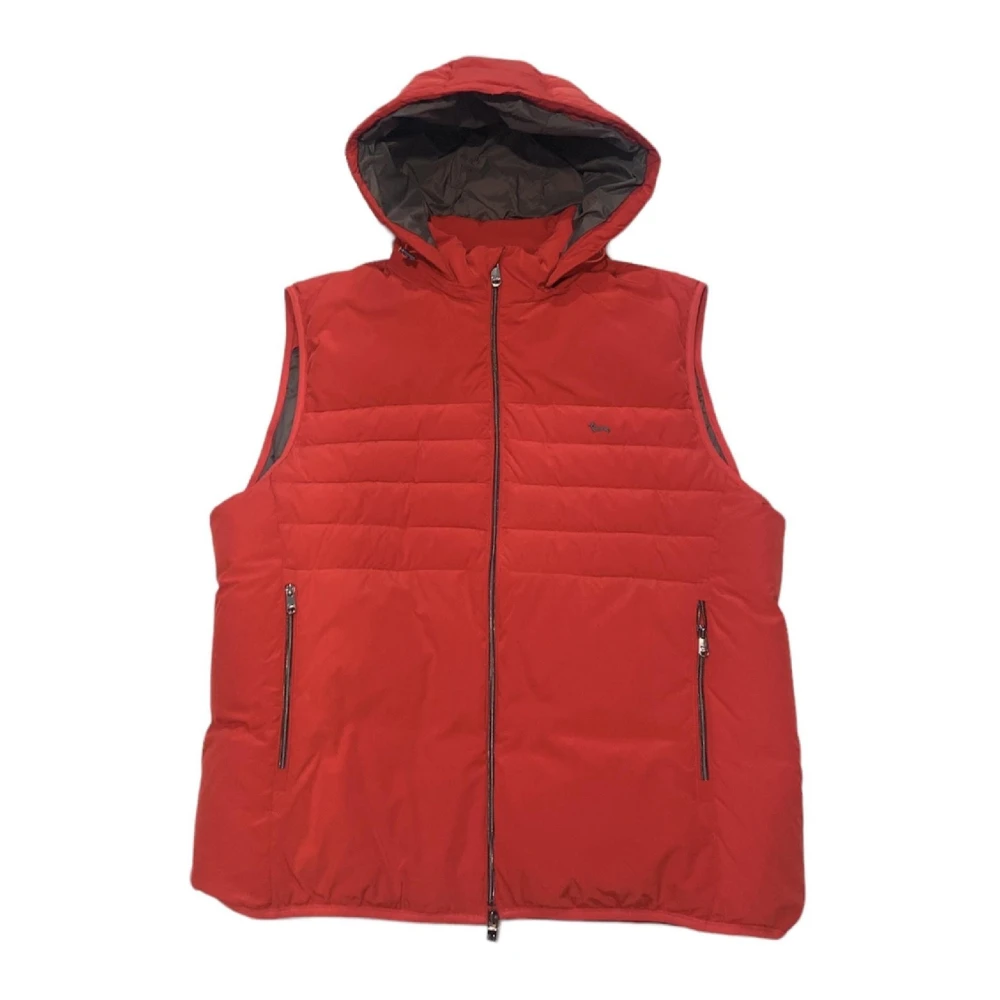 Harmont & Blaine Men's Red Waistcoats, 5XL, K0g143518