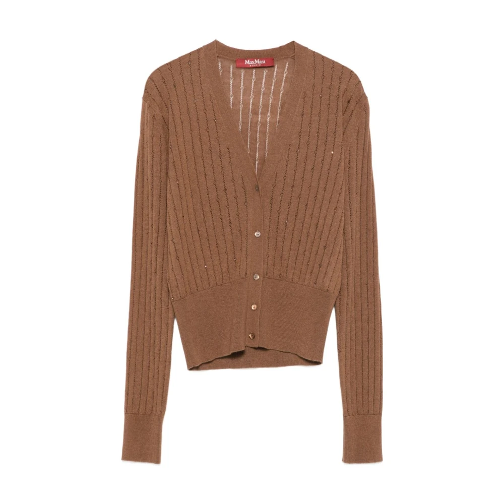 Knitwear > Cardigans - - Max Mara Studio - Modalova