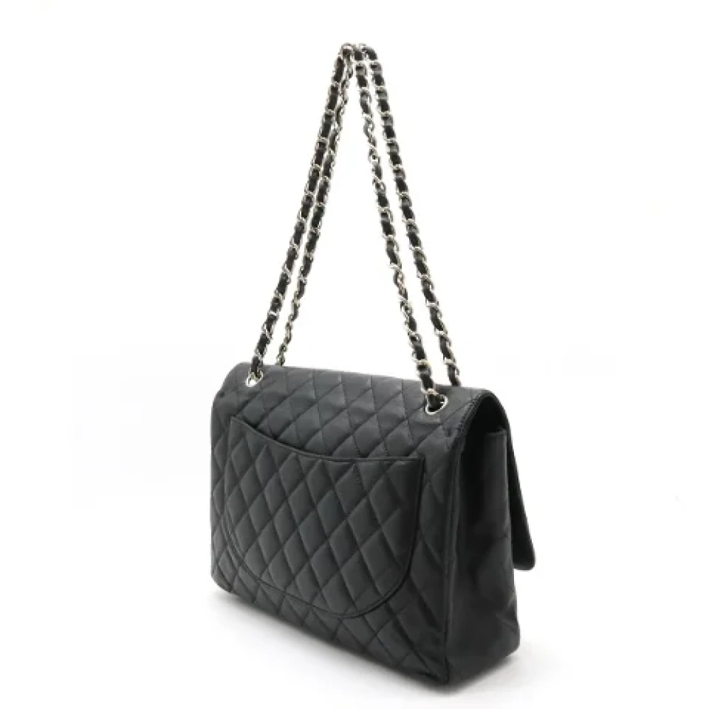 Chanel Vintage Pre-owned Leather chanel-bags Black Dames