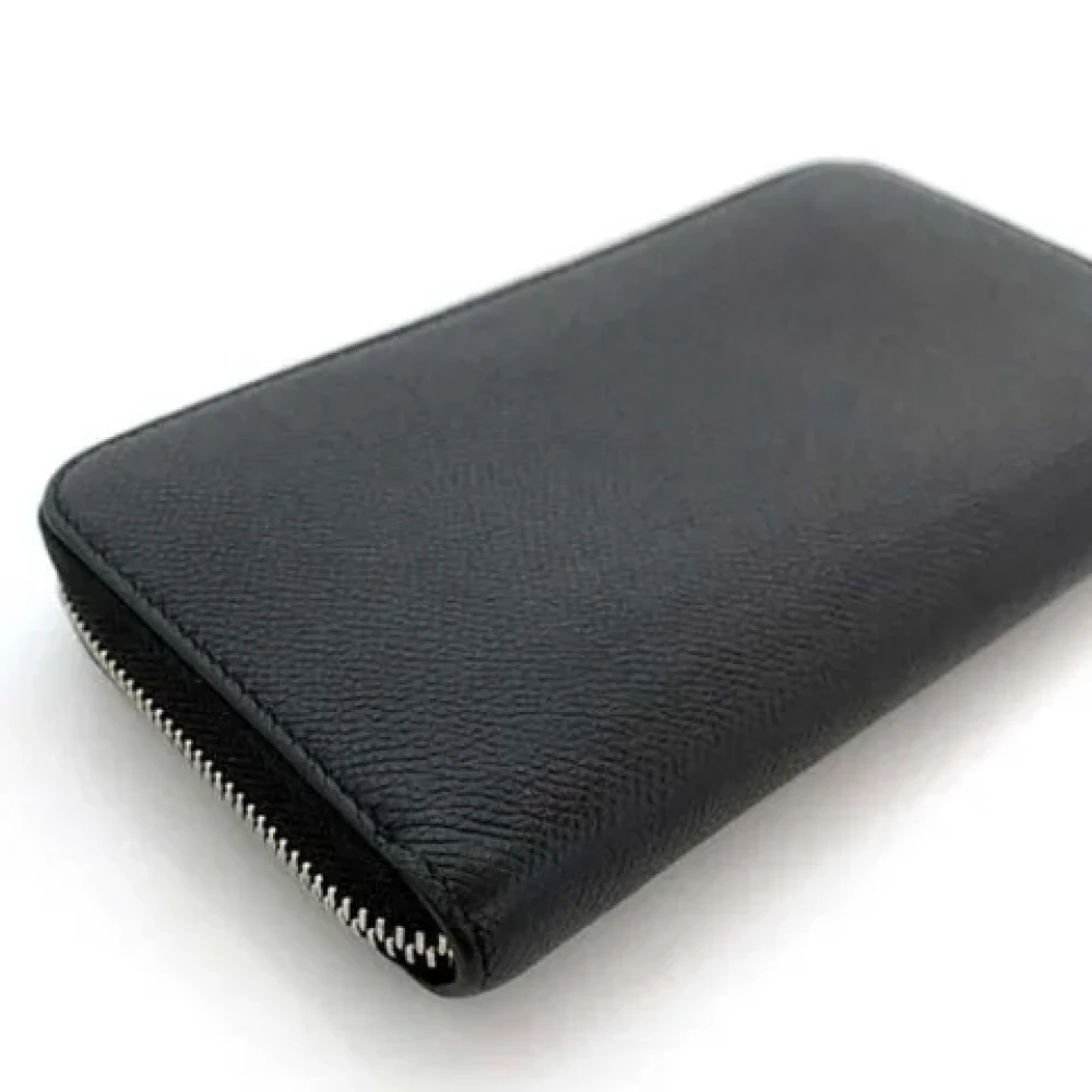 Bvlgari Vintage Pre-owned Fabric wallets Black Dames
