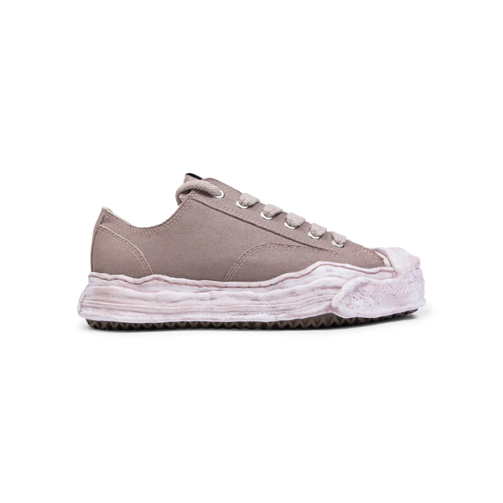 Mihara Yasuhiro Canvas Low-Top Sneakers Heren Schoenen Grijs