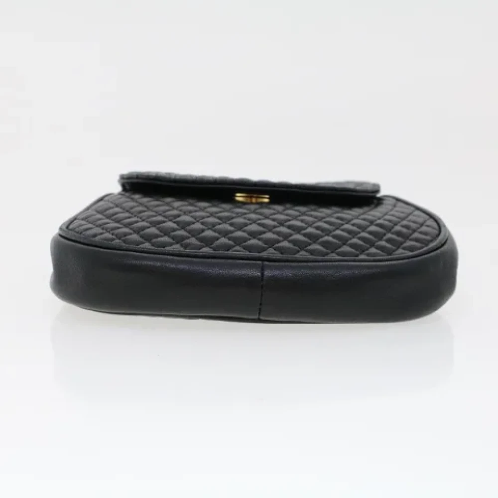 Bally Pre-owned Leather shoulder-bags Black Dames