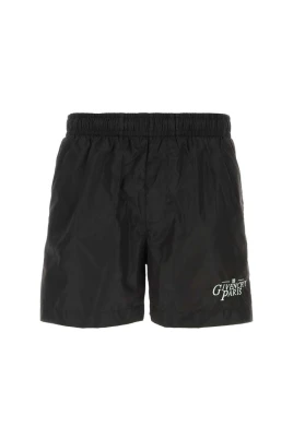Logo-broderade Badshorts