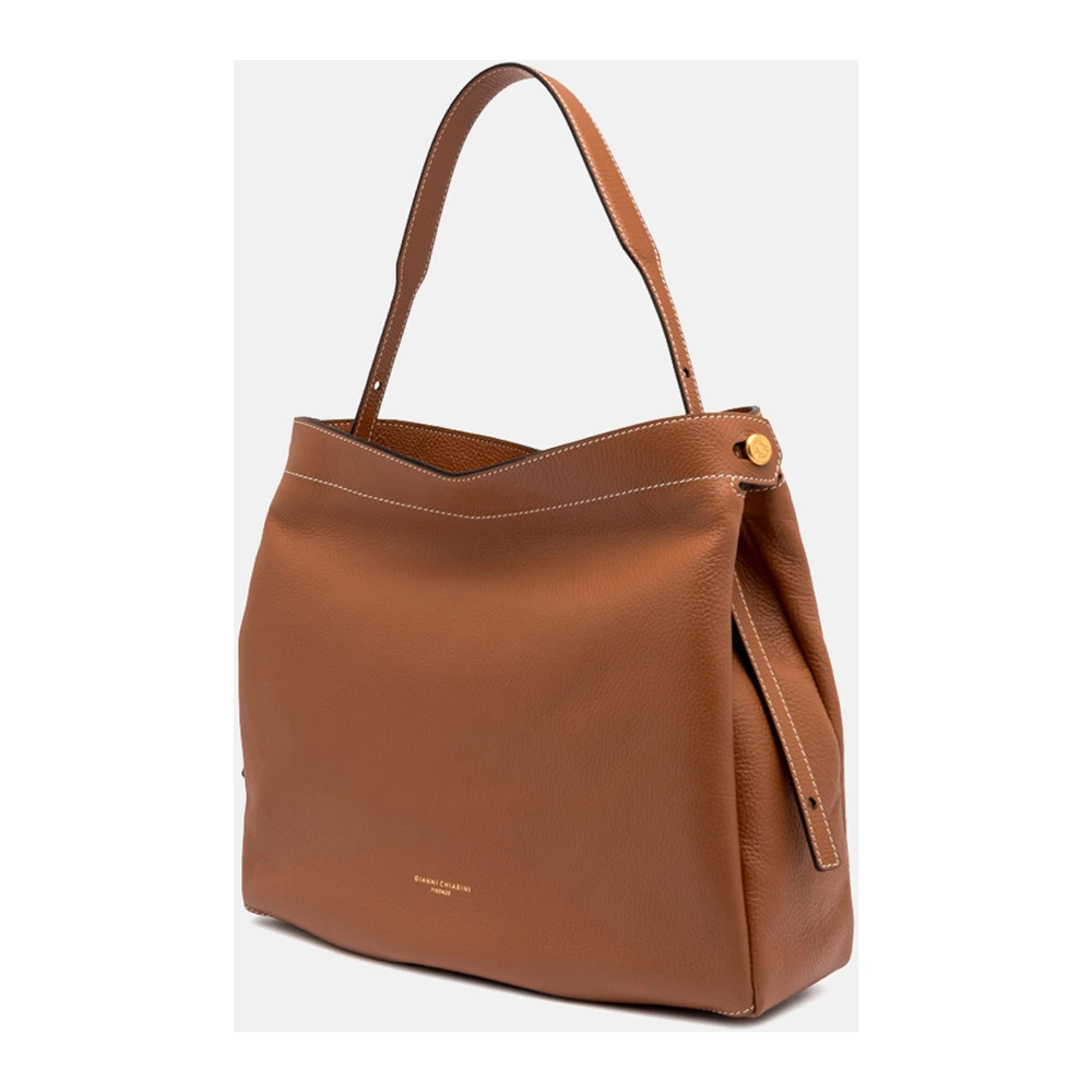 Gianni Chiarini Brandy Ottavia Leren Tas Brown Dames