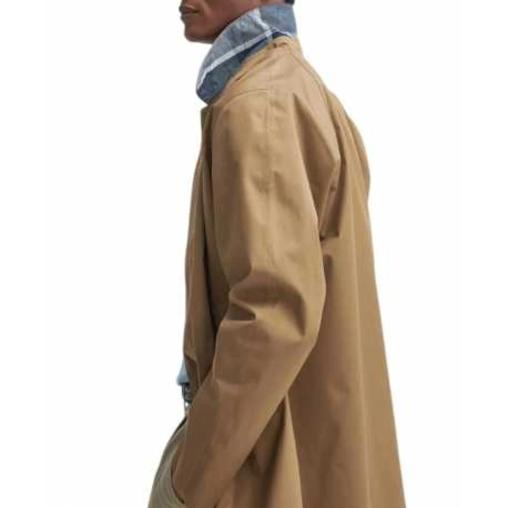 Barbour Stijlvol Waterdicht Trenchcoat Sand Brown Heren