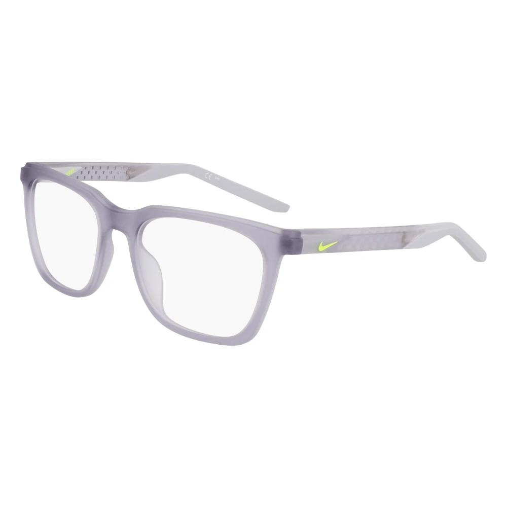 Nike Men's Gray Glasses, 54 Mm, Stylish Eyeglasses Frame In Black