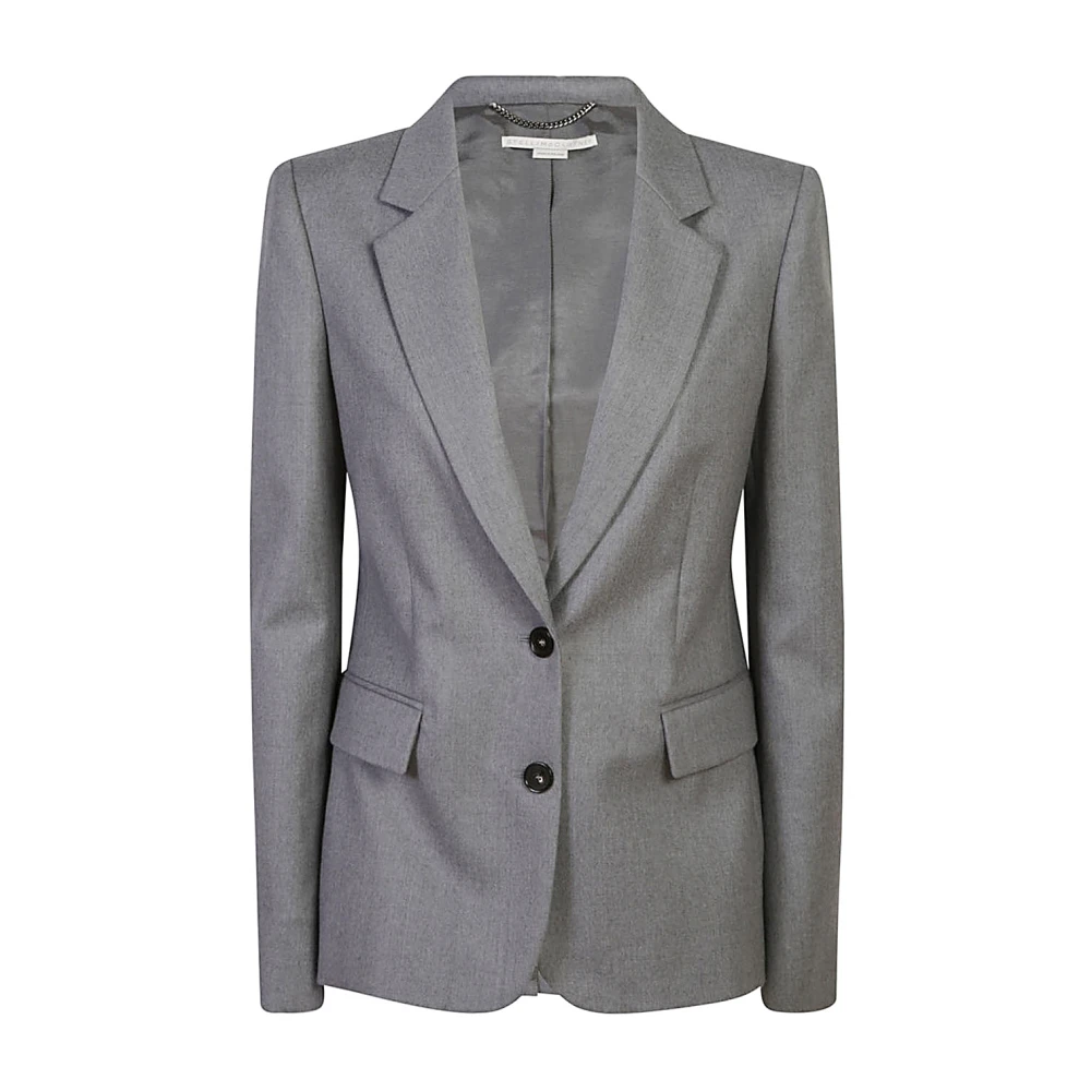 Stella Mccartney Grijze Outerwear Aw24 Damesmode Gray Dames