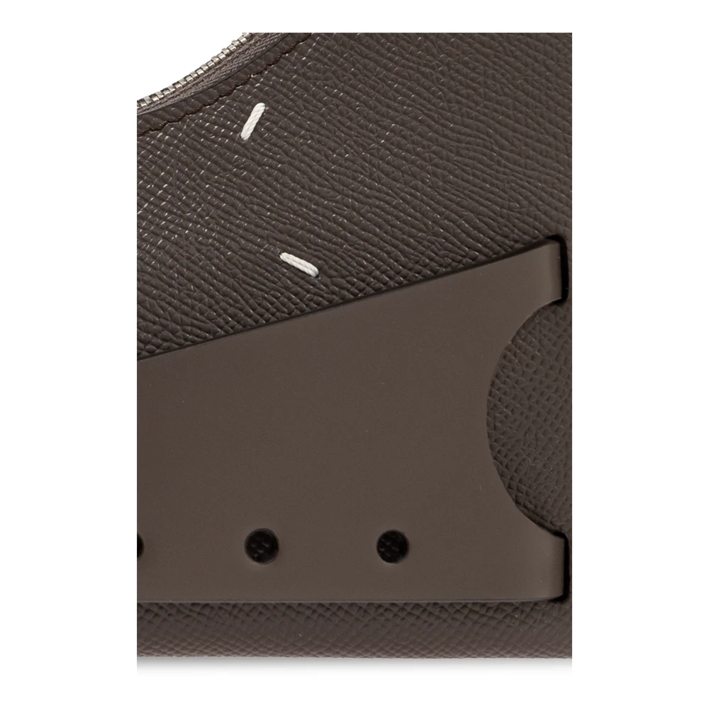 Maison Margiela Schoudertas Snatched Micro Brown Unisex