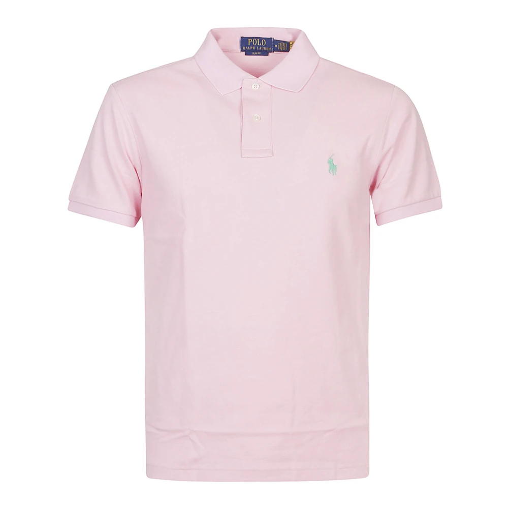 Polo Ralph Lauren Garden Pink Polo Shirt Pink Heren