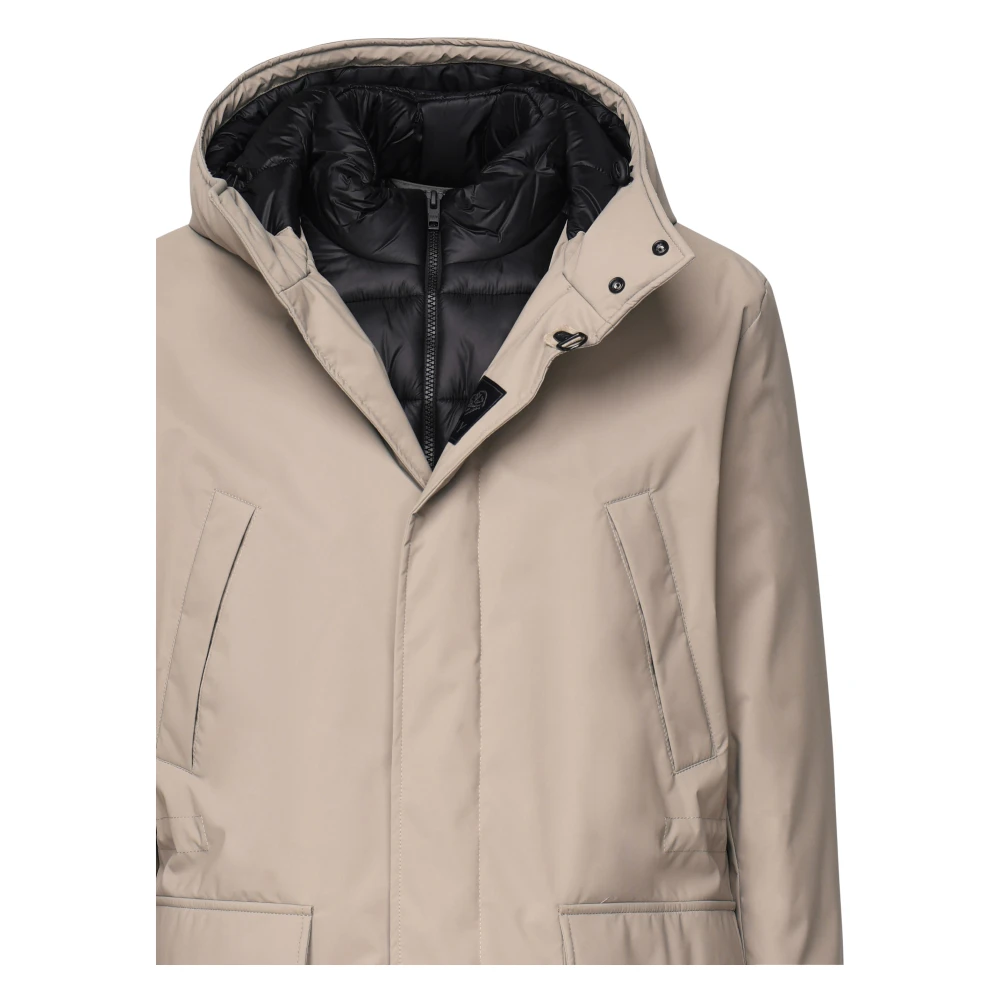 Fay Piuma Parka Touwjas Beige Heren