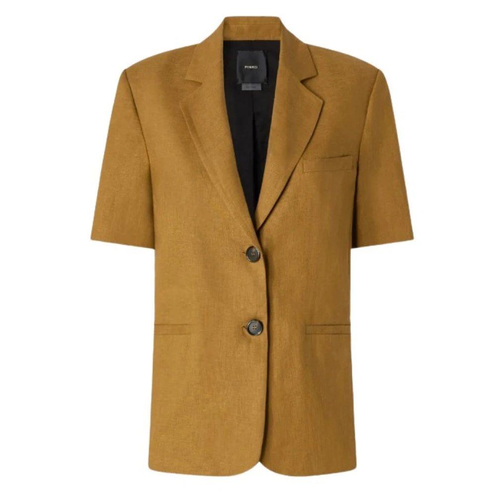 Pinko Women's Brown Blazers, Xs, Jackets