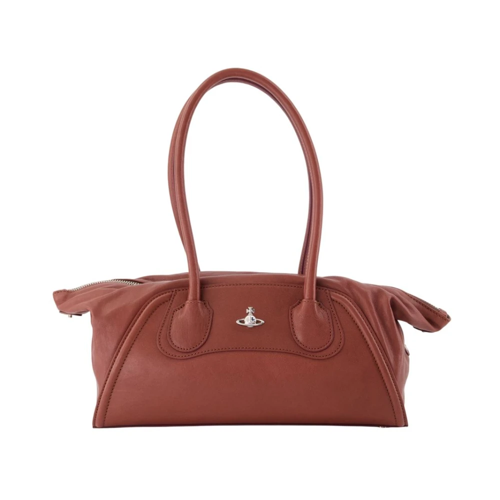 Vivienne Westwood , Handbags, Female, Brown, One Size, Shirley Small Holdall