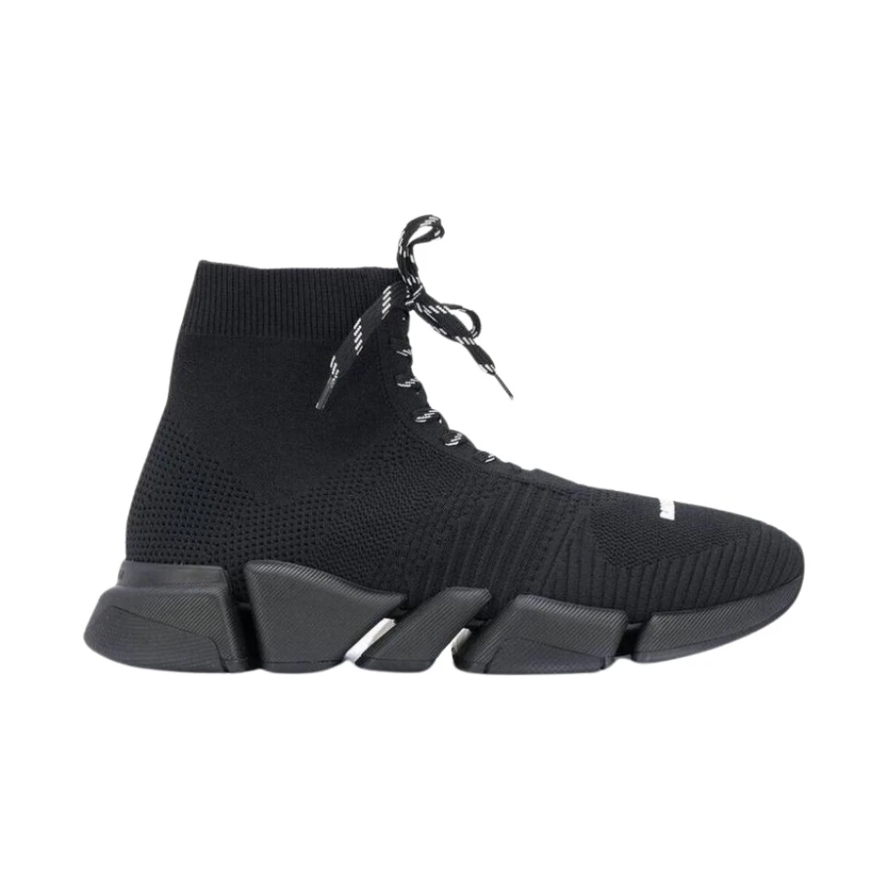 Balenciaga Speed 2.0 Lace-up Sportschoenen Heren Schoenen Zwart