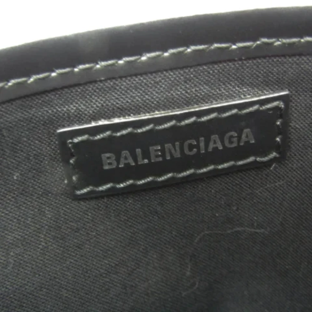 Balenciaga Vintage Pre-owned Canvas handbags Black Dames