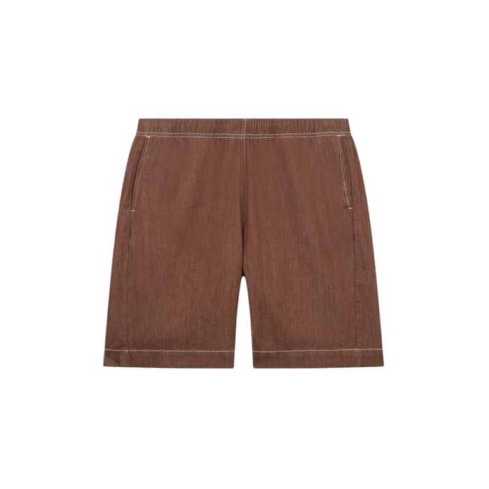 Paul Smith Hombre Marrón Pantalones Cortos, Talla: L